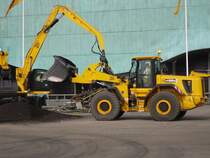 JCB 456E ZX auf der Baumaschinenmesse Intermat in Paris (21.04.2009)