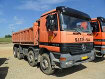 Mercedes-Benz Actros 4143 am 07.08.2010 bei Irrel