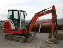 Schaeff-Terex HR 16 am 01.02.2009 bei Wincheringen