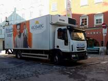 IVECO-EUROCARGO 140E25, schafft im Kühlaufbau frische Köstlichkeiten heran; 160122