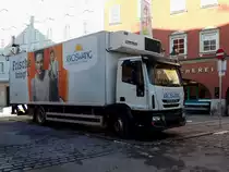 IVECO-EUROCARGO 140E25, schafft im Kühlaufbau frische Köstlichkeiten heran; 160122