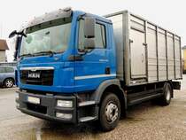 MAN TGM15.250 mit Aufbau zum Großviehtransport; 160210