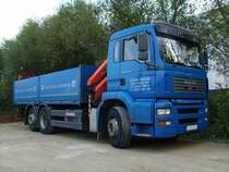 MAN TGA 26.430 am 12.08.2007 in der Nähe von Kenn