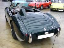 Heckansicht eines Austin Healey BN 100/4. 1953 - 1959. Classic Remise Düsseldorf am 21.02.2016.