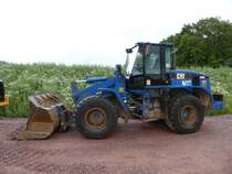 Caterpillar 938G II auf einer Baustelle in der Nähe von Contern (Lux.), 23.06.2015