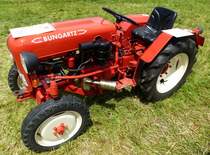 Bungartz T5, Schmalspurtraktor mit 1-Zyl.Dieselmotor von Hatz, 668ccm und 13PS, wurde gebaut von 1957-68, Schleppertreffen Freiamt, Juni 2015