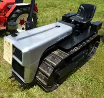 Lamborghini, Schmalspurraupenschlepper, Baujahr 1970, Schleppertreffen Freiamt, Juni 2015