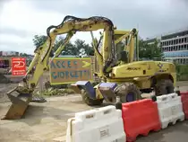 Mecalac 12 MXT am 15.06.2008 auf dem Kirchberg bei Luxembourg