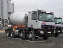 Mercedes-Benz Actros Betonmischer am 09.04.2012 in der nähe von Wengerohr