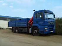 MAN TGA 26.430 am 12.08.2007 in der Nähe von Kenn