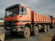 Mercedes-Benz Actros 4143 am 13.06.2010 in der Nähe von Irrel
