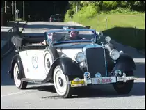 Mercedes Benz W143 230 Cabriolet B als Nr. 13 der Rügen Classcis 2014 in Sassnitz am 29.05.2014