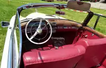 Mercedes Benz Cabrio, Blick in den Innenraum, Schleppertreffen Freiamt, Juni 2015