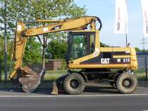 Caterpillar M 315 abgestellt in Bitburg, 14.05.2015