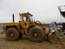 Hanomag 44C auf einer Baustelle in der Nähe von Mondorf (Lux.), 23.11.2008