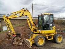 Komatsu PW 98 MR-6 am 28.02.2010 bei Kenn