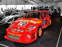 Porsche 935/77A 3.0L Turbo Flat-6,  unter Dick Barbour Racing 2. bei den 24h Le Mans 1979, Fahrer: Rolf Stommelen, Paul Newman 6 Dick Barbour. 1.& 3. Porsche Kremer Racing mit einem 935K3 und 935/77A
Porsche Ausstellung beim 24h Le Mans 12.06.2014 
mit Colorkey raus gestellt.
https://de.wikipedia.org/wiki/Porsche_935