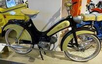Drkopp  Fratz , Oldtimer-Moped, Baujahr 1957, 48ccm und 1,25PS, Vmax.40Km/h, NSU-Museum, Sept.2014