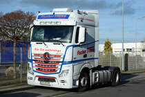 MB Actros 1845 Zugmaschine  Fischer-Trans  in Euskirchen - 09.01.2016