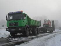 MAN 27.464 am 02.01.2011 in der Nähe von Schweich