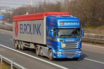 Scania R 490 am 11.03.2016 in Dortmund.