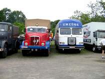 Zweimal H6, das Unikat als Frontlenker M�belzug und als bekannter Hauber, Markkleeberg 30.06.07