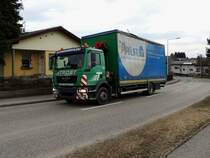 MAN TGM15.290, auf der B143 in Richtung Vöcklabruck; 150308