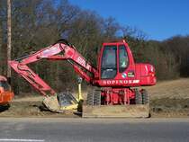 Komatsu PW 110R aufgenommen am 19.03.2006