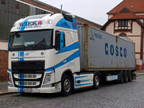 Volvo Container Sattelzug Nordhausen 13.03.2016