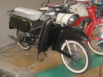 DKW Hummel  Blechbanane  am 12.3.2016 im Uhren- und Automuseum Schramberg.