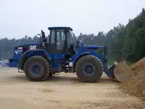 Caterpillar 966G am 17.09.2006 in der Nähe von Findel (Lux.)