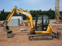 JCB 8060 am 31.08.2008 in Trier