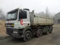 DAF CF 85 430 am 01.03.2009 in der Nähe von Echternach (Lux.)