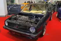 VW Golf 2 auf der Essen Motor Show 2015.