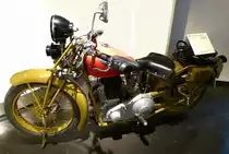 Motosacoche Jubile 424, die Firma in der Schweiz baute von 1899-1957 Motorr�der, 1-Zyl.Motor mit 498ccm, Baujahr 1932, NSU-Museum, Sept.2014 