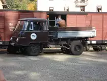 Robur am 07.10.2007 im Bahnhof Bertsdorf