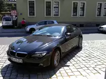 BMW am 17.06.2011 vor dem Bahnhof in Görlitz