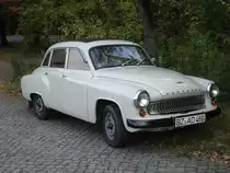 Wartburg am 07.10.2007 im Bahnhof Bertsdorf