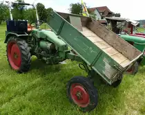 Fendt, Ger�tetr�ger mit kippbarer Ladepritsche, Schleppertreffen Freiamt, Juni 2015