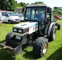 Lamborghini crono 554-50, Allradschlepper mit 3-Zyl.Dieselmotor, 3000ccm und 50PS, Schleppertreffen Freiamt, Juni 2015