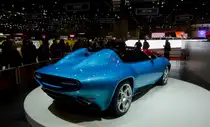 Alfa-Romeo Disco Volante Cabriolet von Carrozzeria Touring Superleggera, ausgestellt auf dem Autosalon Genf 2016