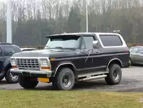 Ford Bronco am 11.03.2016 in Diekirch (Lux.)