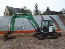 Kubota KX 080-3 alpha am 14.02.2016 in Trier