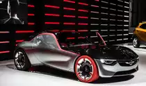 Opel GT Studie, gesehen auf dem Autosalon Genf 2016.