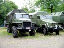 Ural 375 und G5 in Markkleeberg 30.06.07