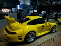 Porsche 911 modifiziert von RUF. Aufnahme: Autosalon Genf 2016.