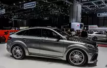 Hamann Mercedes-Benz GLE Coupé, getunert von Hamann. Foto: Autosalon Genf 2016.