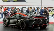 FAB Design McLaren 650S VAYU GTR (Rückansicht). Aufnahme: Autosalon Genf 2016