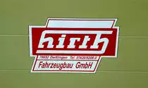 hirth Fahrzeugbau GmbH Dei�lingen/Baden-W�rttemberg, die Firma baut seit �ber 60 Jahren Fahrzeuganh�nger in verschiedenen Bauarten, M�rz 2016