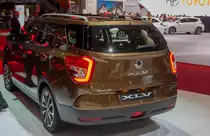 SsangYong Tivoli XLV, ausgestellt auf dem Autosalon Genf 2016.